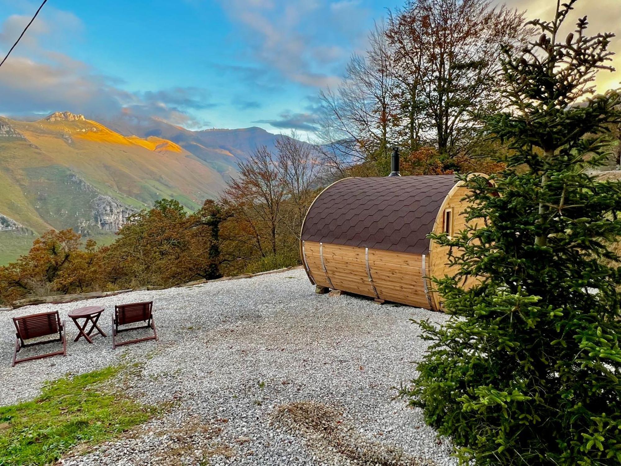 La Cabana Maria San Roque de Ríomiera Exteriör bild