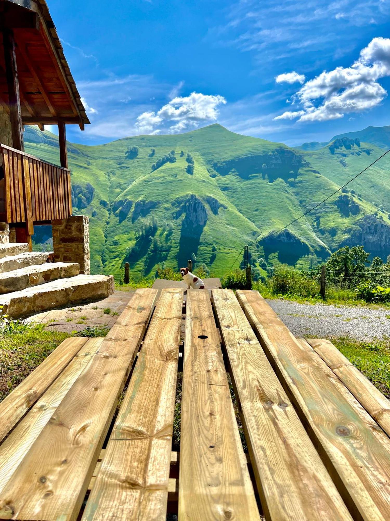 La Cabana Maria San Roque de Ríomiera Exteriör bild