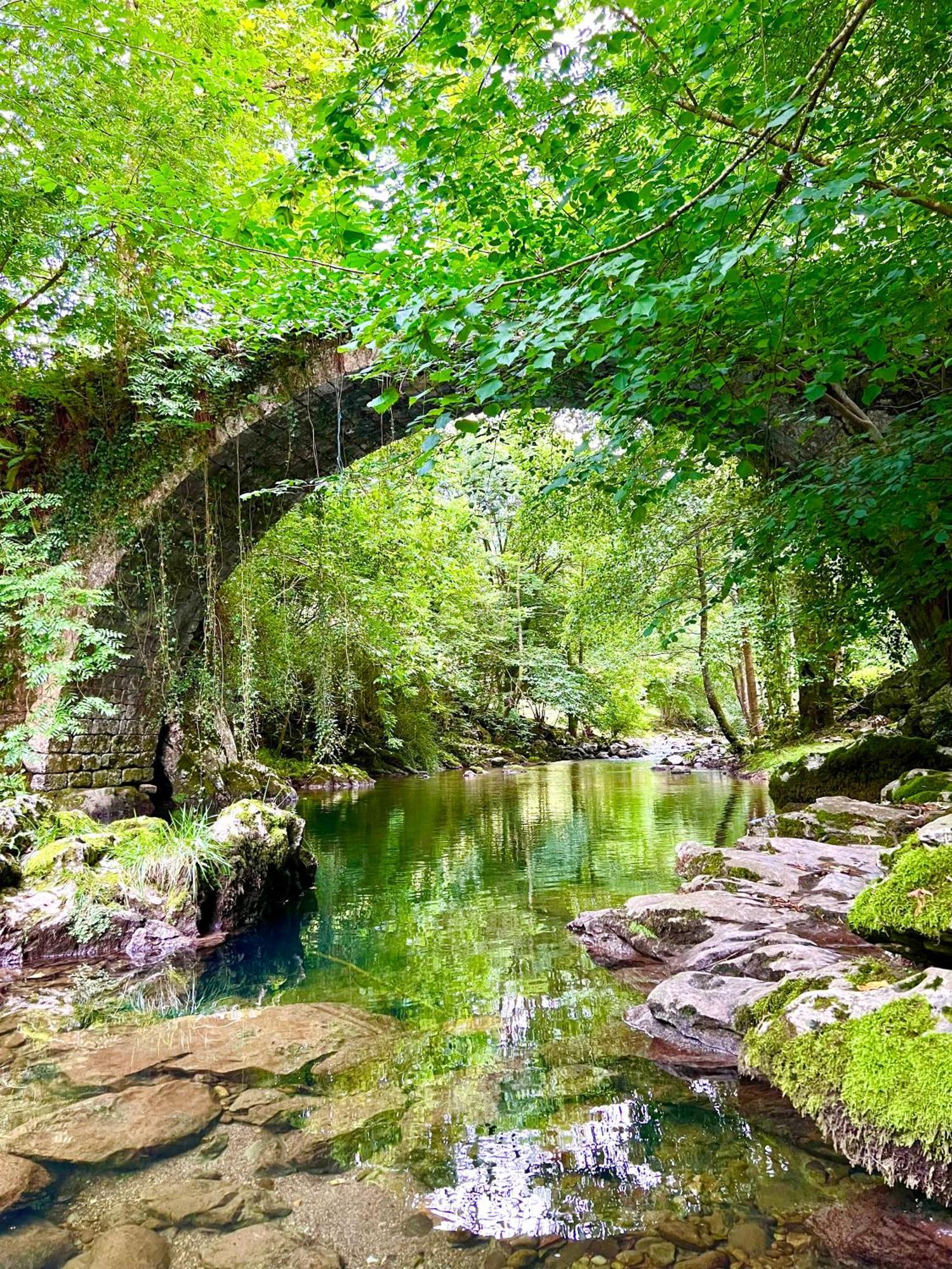 La Cabana Maria San Roque de Ríomiera Exteriör bild