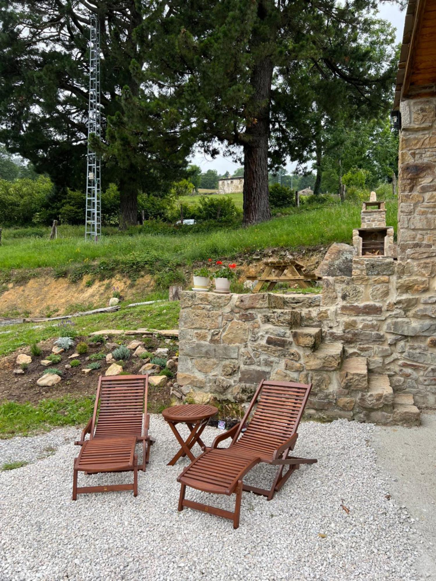 La Cabana Maria San Roque de Ríomiera Exteriör bild